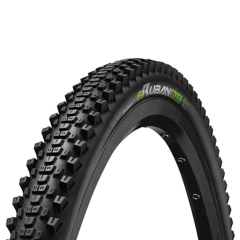 Continental eRuban Plus Tire - 29 X 2.60 Clincher Wire Black/Reflex PolyX Breaker PureGrip Plus Breaker E50 Black/Reflex 29 x 2.60-1