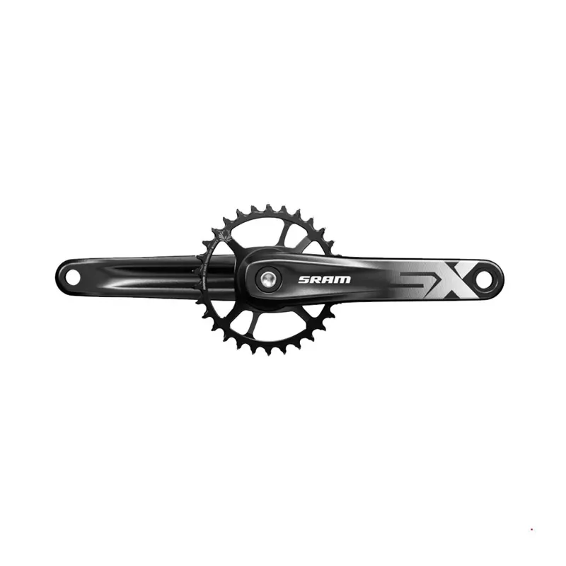 SRAM SX Eagle Crankset - 170mm 12-Speed 32t Direct Mount Power Spline Spindle Interface Black A1 Black
