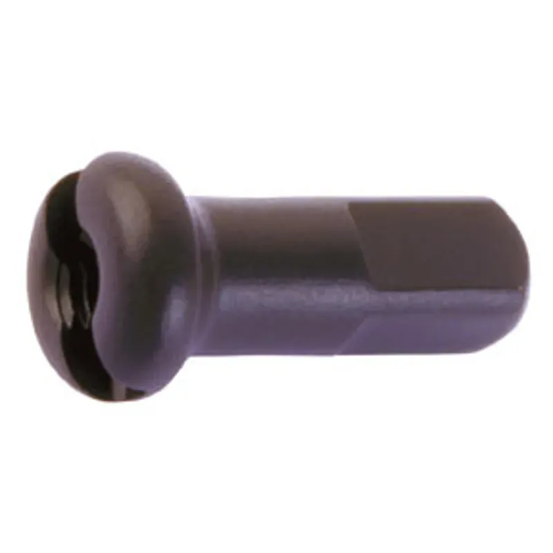 DT Swiss 14g/12mm Brass Nipples in Black