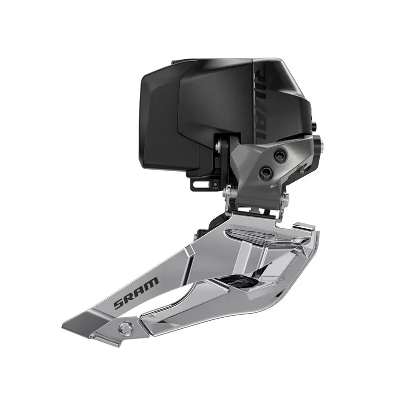 SRAM Rival eTap AXS D1 Wide Braze-on 2x12 Front Derailleur in Black
