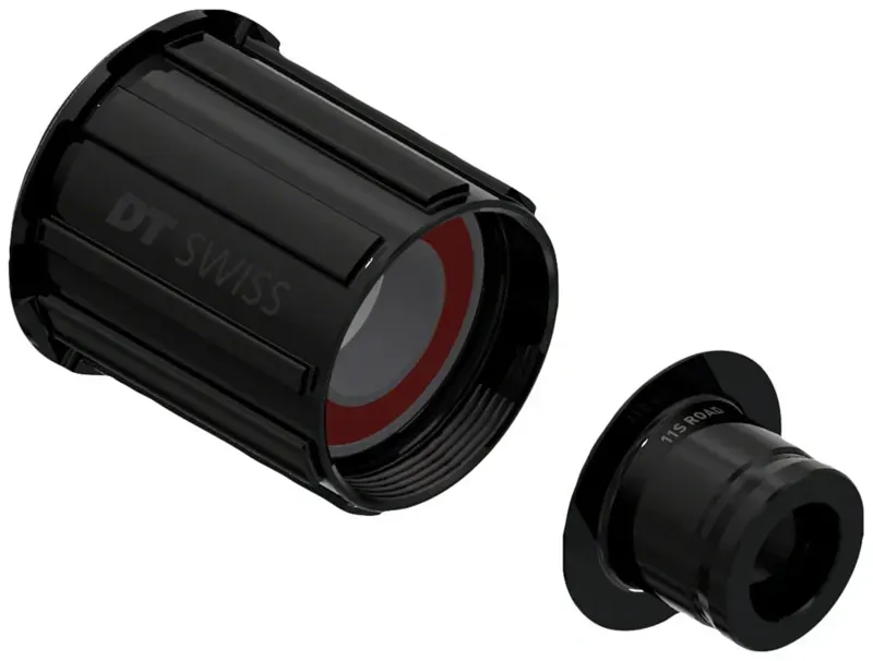 DT Swiss 12x142mm HG11 Road Steel BB Ratchet Freehub Body in Black
