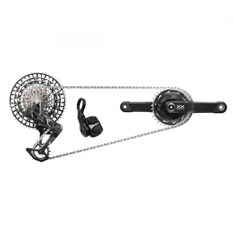 SRAM XX SL T-Type Eagle AXS 170mm Power Meter Groupset in Black