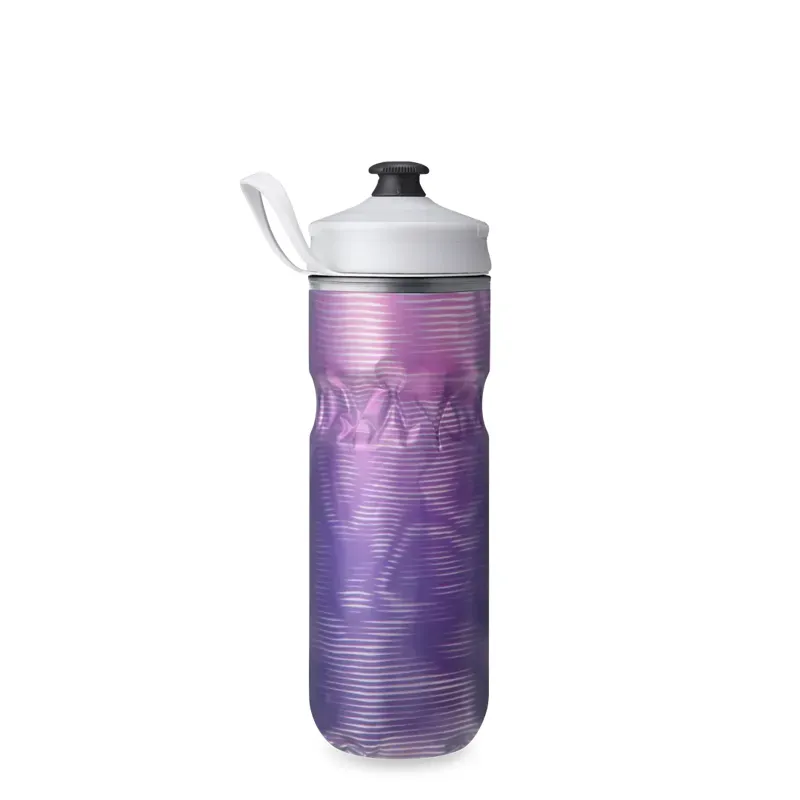 Hydrapak Polar Sport Pulse Insulated Water Bottle 20oz in Purple-1
