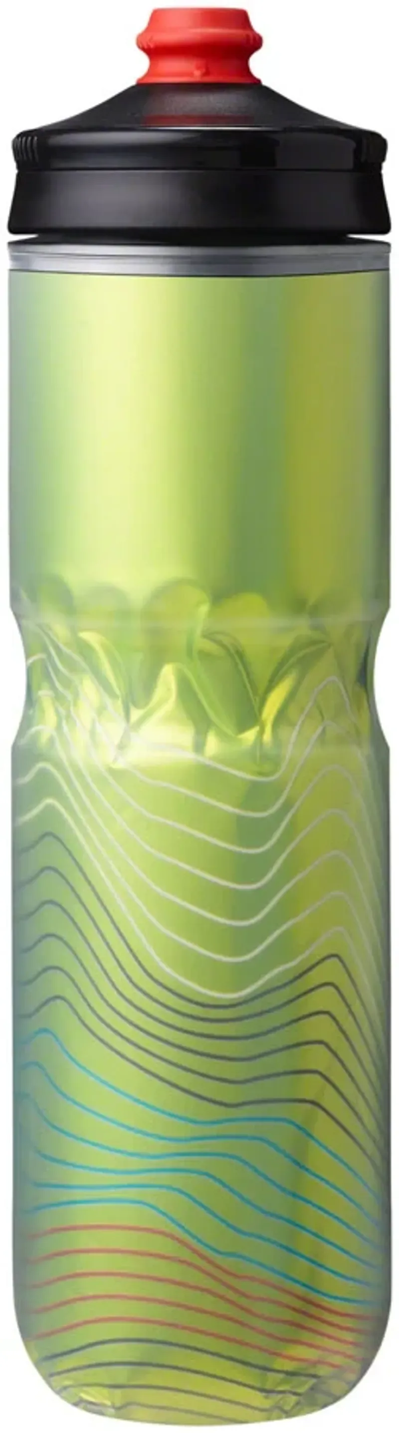 Hydrapak Polar Surge Ascent Insulated Water Bottle 24oz in Yellow-1