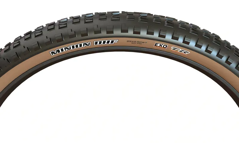 Maxxis Minion DHF 29x2.50-inch Tire in Tanwall-2
