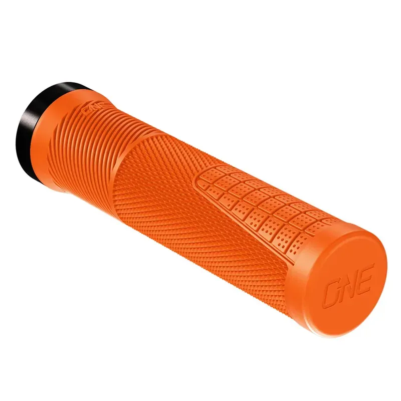 OneUp Components Thin Lock-on Grips in Orange