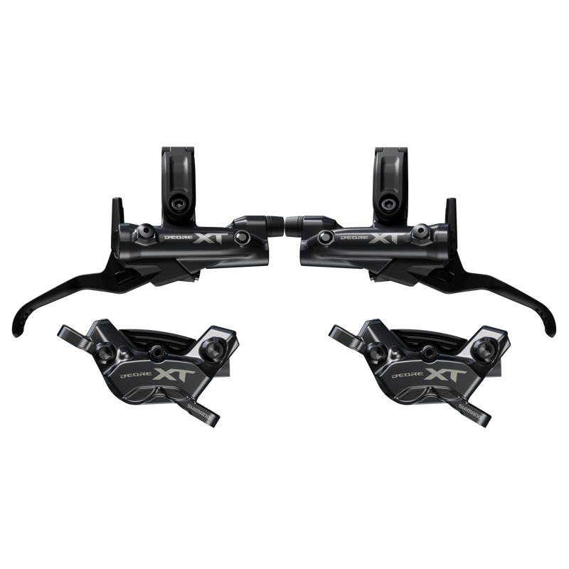 Shimano BL-M8200/BR-M8220 Deore XT 4-piston Brake Upgrade Kit in Black