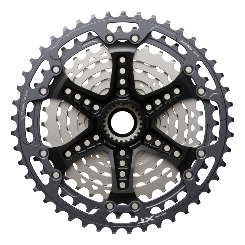 Cassette Shimano M8200 12-Speed SILVER-1