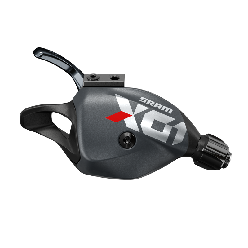 SRAM X01 Eagle Trigger Shifter 12s RH RD w/ Discreet Clamp in Black/Gray