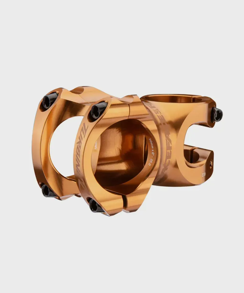 RaceFace Turbine R 35 Stem - 40mm 35mm Clamp +/-0 1 1/8 Gold Kash Money