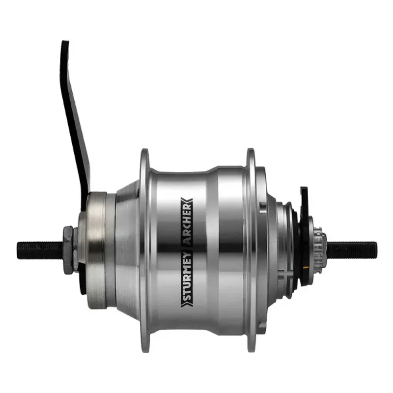 Sturmey Archer RX-RC5 Rear Hub S/A 5 Speed CB 32T 18T 135/185mm Rotary in Silver-2