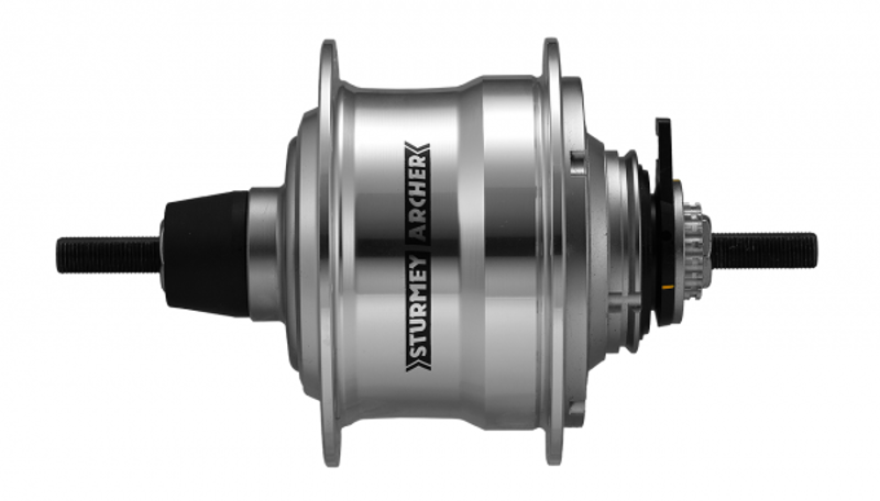 Sturmey Archer RXRF5 5 Speed Rear Hub with Trim Kit in Silver-1