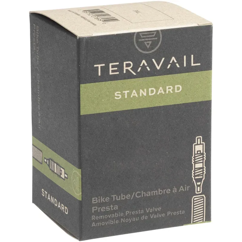 Teravail Superlight Tube 700c 20-28mm 60mm Presta Valve in Black