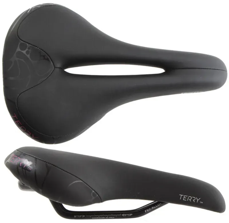 Terry Butterfly CrMo Womens Saddle In Black