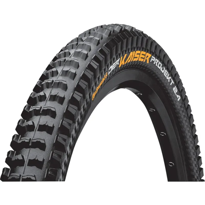 Continental Der Kaiser Projekt Tire - 27.5 X 2.40 Clincher Wire Black ProTection Apex Black 27.5 x 2.40