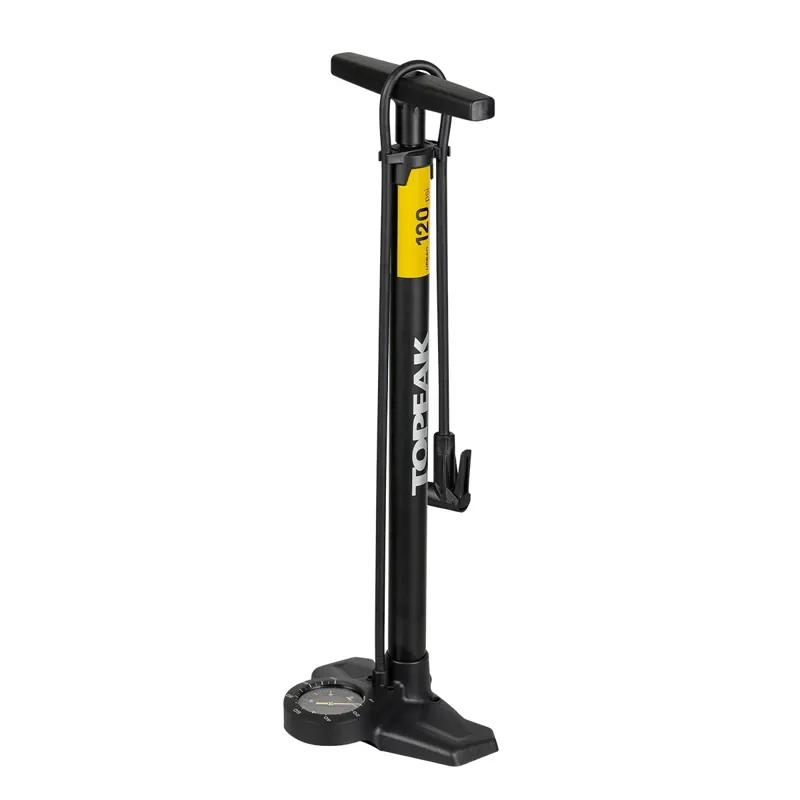Topeak Joe Blow Urban EX Floor Pump in Black/Yellow