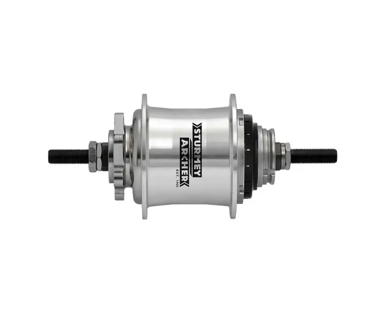 Sturmey Archer RS-RK3 36h 3-Sp Disk Hub in Silver