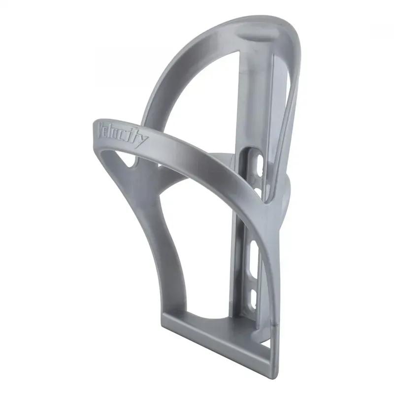 Velocity Bottle Cage in Silver
