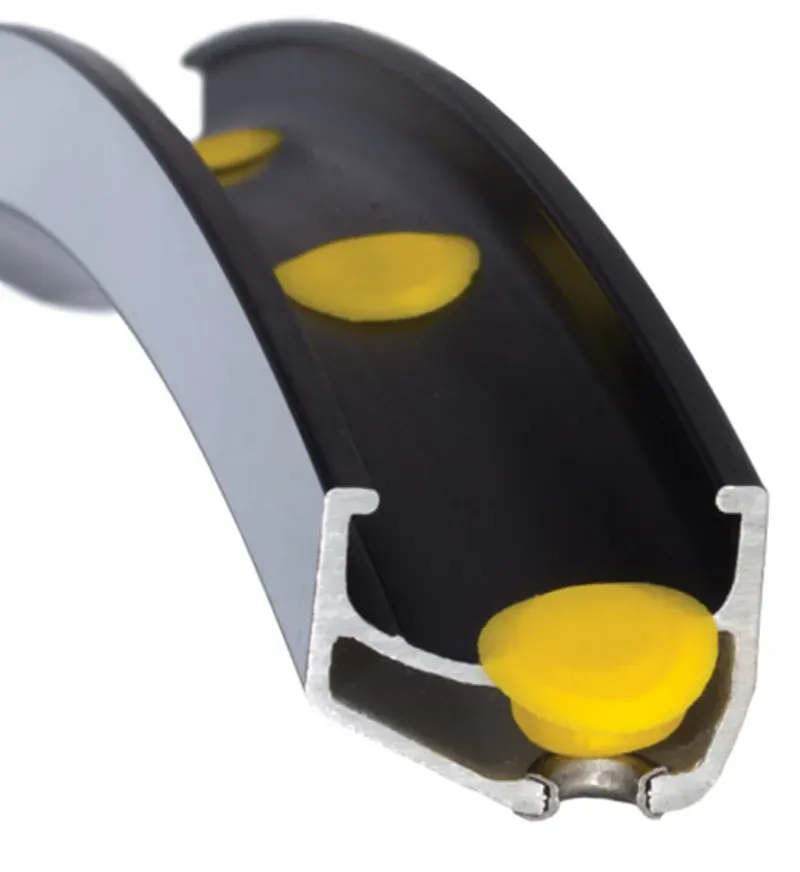 Velocity Velo 72-bag Plug Rim Hole Covers in Yellow