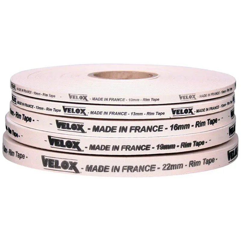 Velox 100mx16mm Cloth Rim Tape in White