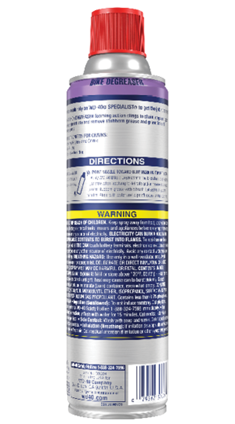 WD-40 Bike Chain Cleaner and Degreaser - 10-oz-1